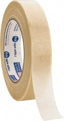 Intertape - 1" x 60 Yd Clear Rubber Adhesive Packaging Tape - Polyester Film Backing, 5.6 mil Thick, 175 Lb Tensile Strength, Series RG15 - USA Tool & Supply