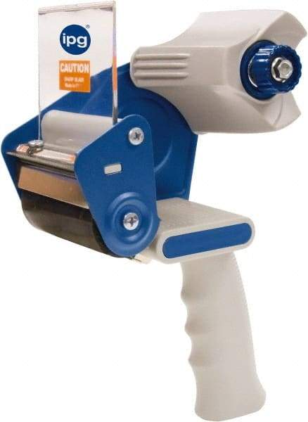 Intertape - 3" Wide, Pistol Grip Style, Handheld Tape Dispenser - For Use with Box Sealing Tape - USA Tool & Supply