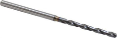 OSG - #38 130° Powdered Metal Jobber Drill - V Finish, Right Hand Cut, Spiral Flute, Straight Shank, 62mm OAL, Standard Point - USA Tool & Supply