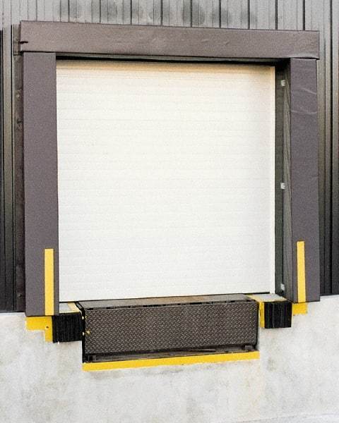 Vestil - 8' Door Width x 9' Door Height Vinyl Dock Seal - 12 Inch Projection - USA Tool & Supply