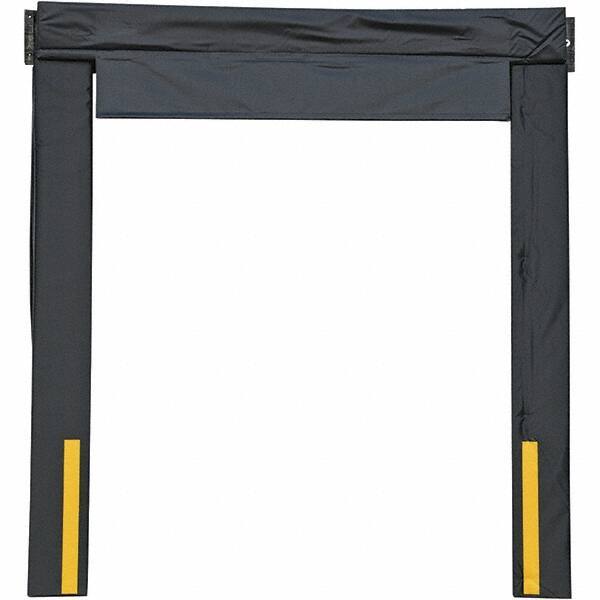 Vestil - 8' Door Width x 9' Door Height Vinyl Dock Seal - 10 Inch Projection - USA Tool & Supply
