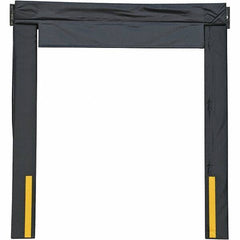 Vestil - 8' Door Width x 9' Door Height Vinyl Dock Seal - 10 Inch Projection - USA Tool & Supply