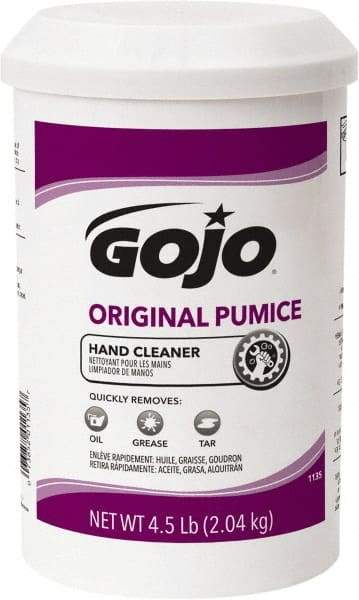 GOJO - 4.5 Lb Dispenser Refill Cream Waterless Hand Cleaner - White, Unscented - USA Tool & Supply