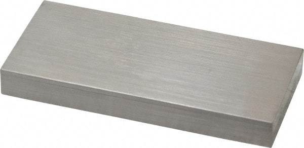 Mitutoyo - 3" Rectangular Steel Gage Block - Accuracy Grade AS-1, Includes Certificate of Inspection - USA Tool & Supply