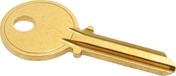 Made in USA - Yale Key Blank - Brass - USA Tool & Supply