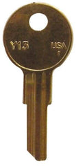 Made in USA - Yale Key Blank - Brass - USA Tool & Supply