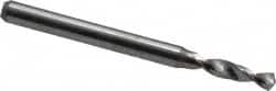 Hertel - #38, 130° Drill Point, 1/8" Shank Diam, Fast Spiral Circuit Board Drill Bit - USA Tool & Supply