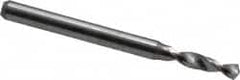 Hertel - #38, 130° Drill Point, 1/8" Shank Diam, Fast Spiral Circuit Board Drill Bit - USA Tool & Supply