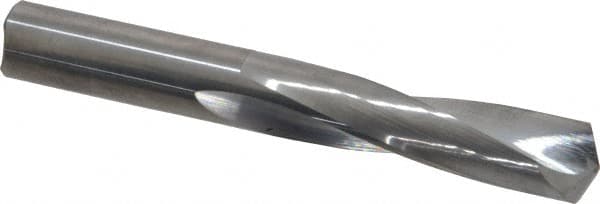 Hertel - 17/32" 135° Solid Carbide Screw Machine Drill Bit - USA Tool & Supply