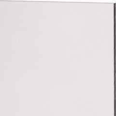 Made in USA - 4.5mm Thick x 12" Wide x 1' Long, Acrylic Sheet - Clear, Static Dissipative Grade - USA Tool & Supply