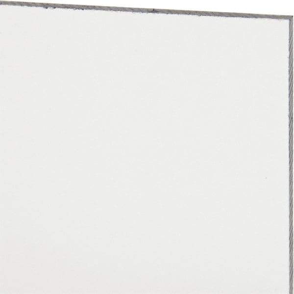 Made in USA - 4.5mm Thick x 12" Wide x 2' Long, Acrylic Sheet - Clear, Static Dissipative Grade - USA Tool & Supply