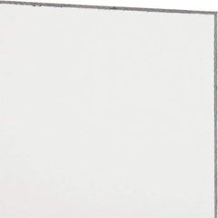 Made in USA - 4.5mm Thick x 12" Wide x 2' Long, Acrylic Sheet - Clear, Static Dissipative Grade - USA Tool & Supply