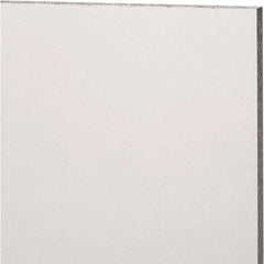 Made in USA - 6mm Thick x 12" Wide x 1' Long, Acrylic Sheet - Clear, Static Dissipative Grade - USA Tool & Supply