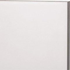 Made in USA - 12mm Thick x 12" Wide x 2' Long, Acrylic Sheet - Clear, Static Dissipative Grade - USA Tool & Supply