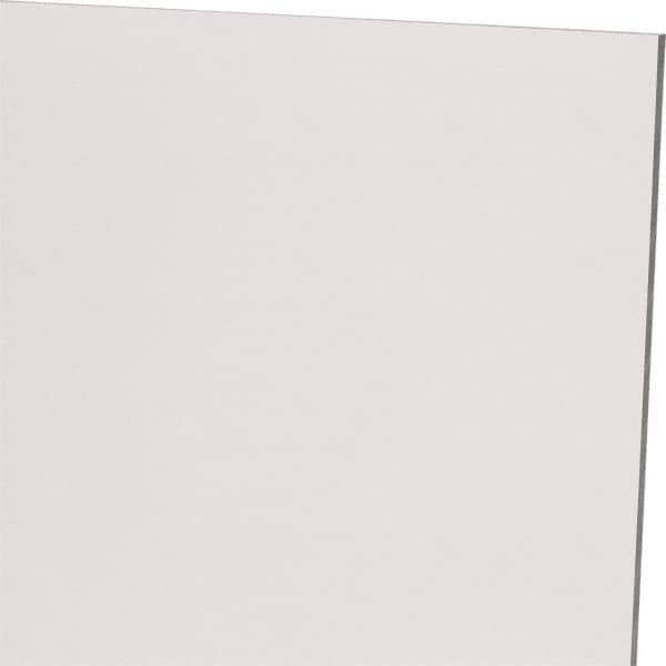 Made in USA - 4.5mm Thick x 12" Wide x 2' Long, Polycarbonate Sheet - Clear, Static Dissipative Grade - USA Tool & Supply
