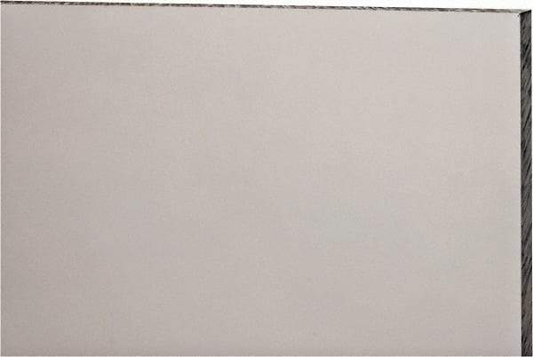 Made in USA - 3/8" Thick x 24" Wide x 2' Long, Polycarbonate Sheet - Clear, Static Dissipative Grade - USA Tool & Supply