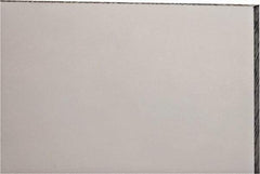 Made in USA - 3/8" Thick x 24" Wide x 2' Long, Polycarbonate Sheet - Clear, Static Dissipative Grade - USA Tool & Supply