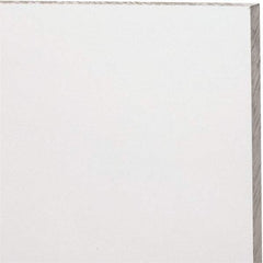 Made in USA - 3/8" Thick x 24" Wide x 4' Long, Polycarbonate Sheet - Clear, Static Dissipative Grade - USA Tool & Supply