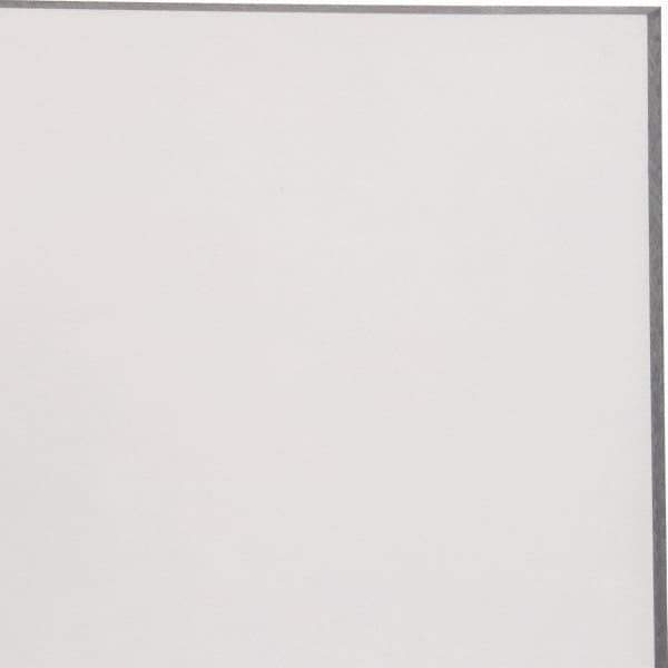 Made in USA - 1/2" Thick x 12" Wide x 2' Long, Polycarbonate Sheet - Clear, Static Dissipative Grade - USA Tool & Supply