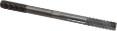 Gibraltar - 5/8-11 8" OAL Equal Double Threaded Stud - Alloy Steel, Black Oxide Finish, 1-3/4" Equal Thread Length - USA Tool & Supply