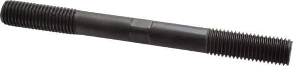 Gibraltar - 3/4-10 8" OAL Equal Double Threaded Stud - Alloy Steel, Black Oxide Finish, 2" Equal Thread Length - USA Tool & Supply