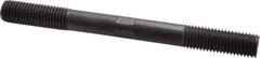 Gibraltar - 3/4-10 8" OAL Equal Double Threaded Stud - Alloy Steel, Black Oxide Finish, 2" Equal Thread Length - USA Tool & Supply