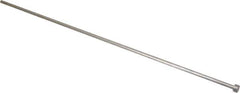 Gibraltar - 11/64" Pin Diam, 11/32" Head Diam x 3/16" Head Height, 14" OAL, Straight Ejector Pin - Steel, 13-13/16" Pin Length - USA Tool & Supply