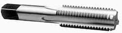 Interstate - M17x1.50 Metric Fine, 4 Flute, Bottoming, Plug & Taper, Bright Finish, High Speed Steel Tap Set - Right Hand Cut, 4-1/32" OAL, 1-13/16" Thread Length - USA Tool & Supply