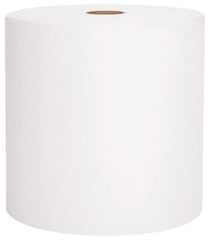 Scott - Hard Roll of 1 Ply White Paper Towels - 8" Wide, 800' Roll Length - USA Tool & Supply