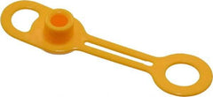 Trico - 1/8 NPT Grease Fitting Cap - Yellow, 10 Pieces - USA Tool & Supply