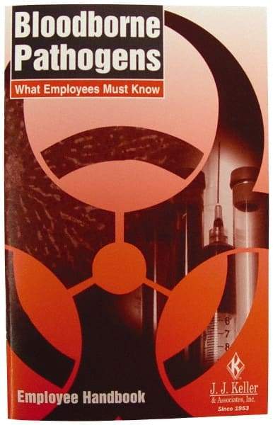 NMC - Bloodborne Pathogens Training Booklet - English, Laboratory Safety Series - USA Tool & Supply