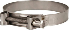 Mikalor - 6" Hose, 1.1" Wide x 0.051" Thick, T-Bolt Hose Clamp - 5.91 to 6.38" Diam, Stainless Steel - USA Tool & Supply