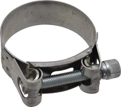 Mikalor - 2-1/16" Hose, 0.78" Wide x 0.04" Thick, T-Bolt Hose Clamp - 2 to 2.17" Diam, Stainless Steel Band, Housing & Zinc Plated Screw - USA Tool & Supply