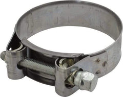 Mikalor - 3" Hose, 0.98" Wide x 0.04" Thick, T-Bolt Hose Clamp - 2.87 to 3.11" Diam, Stainless Steel Band, Housing & Zinc Plated Screw - USA Tool & Supply