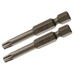 Torx 1/4″ Power Bit T2 × 50mm 2 Pack - USA Tool & Supply
