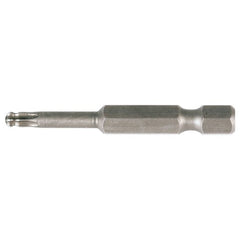 T40 TORX BALL END 10PK50MM LENGTH POWER BIT - USA Tool & Supply