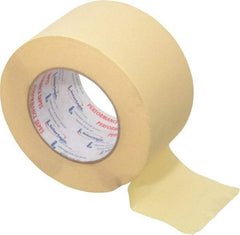 Intertape - 3" Wide x 60 Yd Long Tan Paper Masking Tape - Series PG21, 7.3 mil Thick, 26 In/Lb Tensile Strength - USA Tool & Supply