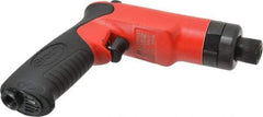 Sioux Tools - 1/4" Bit Holder, 2,000 RPM, Pistol Grip Handle Air Screwdriver - 80 In/Lb Torque, 30 CFM - USA Tool & Supply