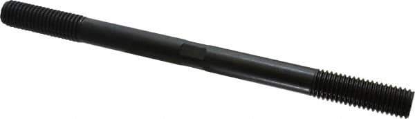 Gibraltar - 5/8-11 9" OAL Equal Double Threaded Stud - Alloy Steel, Black Oxide Finish, 1-3/4" Equal Thread Length - USA Tool & Supply