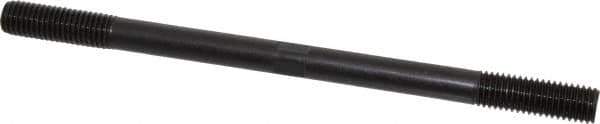 Gibraltar - 5/8-11 10" OAL Equal Double Threaded Stud - Alloy Steel, Black Oxide Finish, 1-3/4" Equal Thread Length - USA Tool & Supply