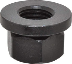 Gibraltar - M20x2.50, 40mm Flange Diam, 25mm High, 30mm Across Flats, Flange Nut - Grade 12L14 Steel, Black Oxide Finish, 6" Flange Height, TCMAI - USA Tool & Supply