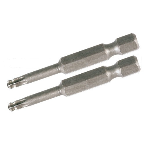 Torx Ball End Power Bit T30 × 50mm (2 Bit Pack) - USA Tool & Supply