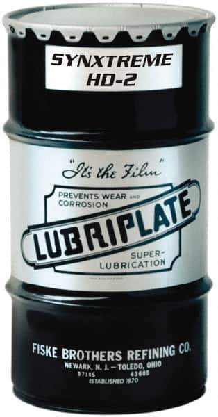 Lubriplate - 120 Lb Drum Calcium Extreme Pressure Grease - Tan, Extreme Pressure & High/Low Temperature, 450°F Max Temp, NLGIG 2, - USA Tool & Supply