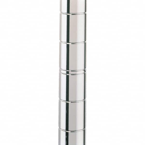 Metro - 1" Wide x 54" High x 1" Long Open Shelving Stationary Shelving Post - USA Tool & Supply