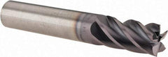 M.A. Ford - 1/2", 1" LOC, 1/2" Shank Diam, 3" OAL, 5 Flute, Solid Carbide Square End Mill - Single End, ALtima Finish, 38° Helix, Centercutting, Right Hand Cut, Right Hand Flute, Series 178 - USA Tool & Supply