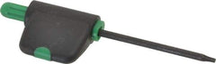 Bondhus - T6 Standard Torx Key - Flag-Style, Protanium High Torque Steel, 1-1/2" Length Under Head - USA Tool & Supply
