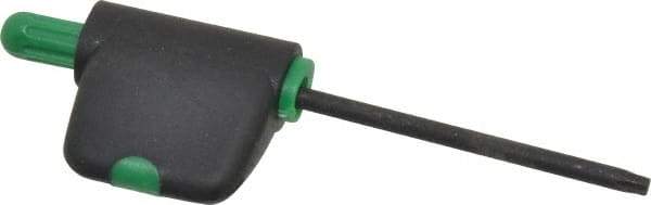 Bondhus - T8 Standard Torx Key - Flag-Style, Protanium High Torque Steel, 1-1/2" Length Under Head - USA Tool & Supply