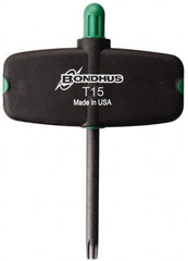 Bondhus - 3" OAL T15 Torx Key - USA Tool & Supply