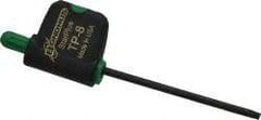 Bondhus - T8 Torx Plus Key - Flag-Style, Protanium High Torque Steel, 2" Length Under Head - USA Tool & Supply