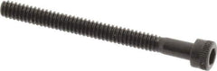 Holo-Krome - #4-40 UNC Hex Socket Drive, Socket Cap Screw - Alloy Steel, Black Oxide Finish, Partially Threaded, 1-1/4" Length Under Head - USA Tool & Supply